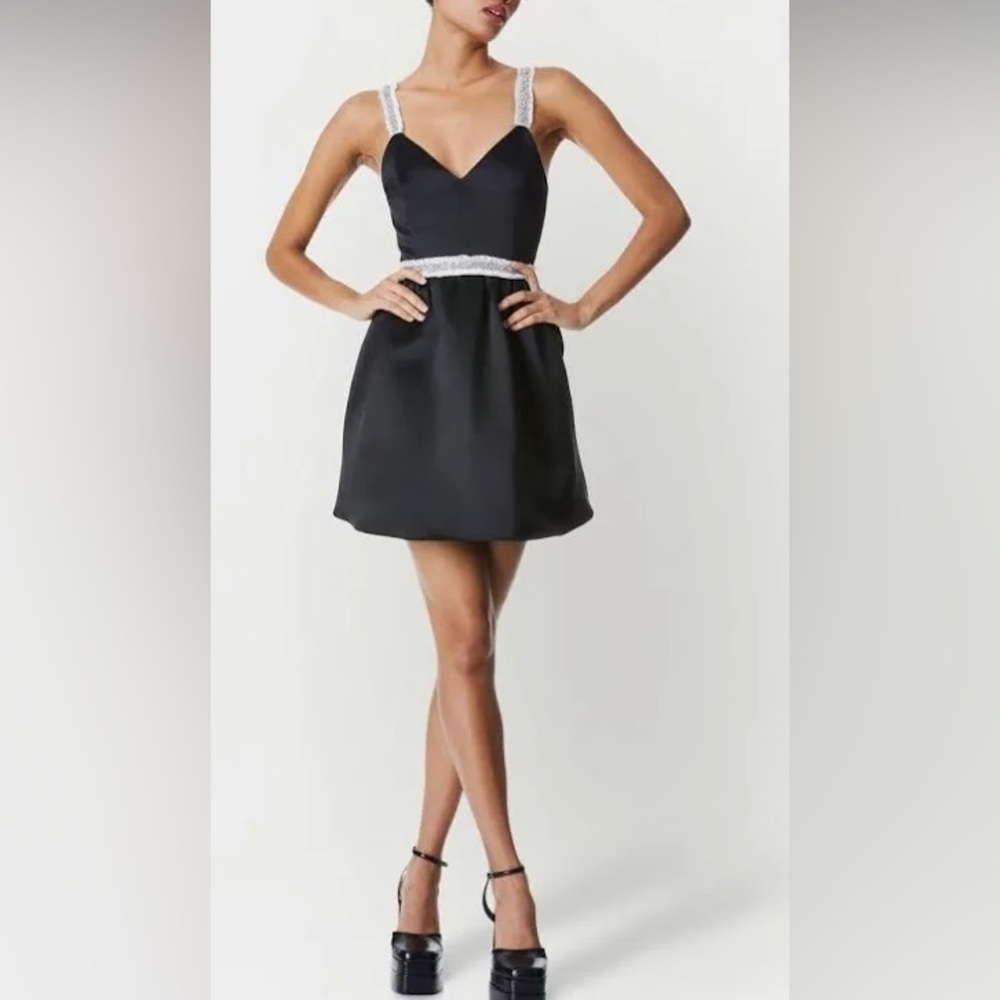 Alice & Olivia Giulia embellished mini dress. Worn once.